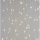 Led fényfüggöny , beltéri/kültéri , 180 db LED , 1.7 x 1.5 m , 8 funkció , meleg fehér , IP44