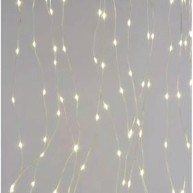   Led fényfüggöny , beltéri/kültéri , 300 db LED , 2.9 x 1.5 m , 8 funkció , meleg fehér , IP44