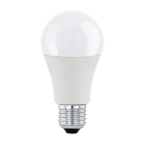 LED lámpa , égő , körte , E27 , 9W , CRI>90 , természetes fehér , EGLO , 11936