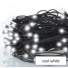   Led fényfüggöny , háló , sorolható , beltéri/ kültéri , 160 led , 1.5 x 2 m , hideg fehér , időzíthető , IP44 , standard