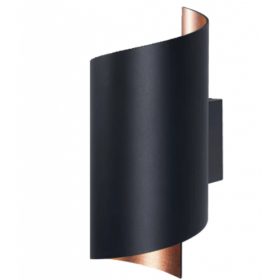   LED lámpatest , oldalfali , 2 irányú , 12W , CCT , dimmelhető , fekete , LEDVANCE Smart+ WIFI , ORBIS