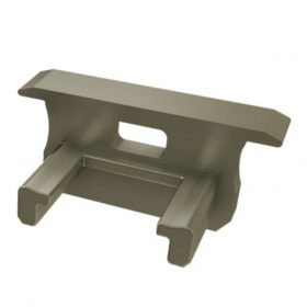   Végzáró alumínium U profilhoz DEEP , INOX , aranybarna , lyukas