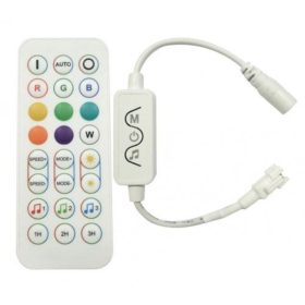   RGB távirányító és vezérlő egy csomagban digitális led szalaghoz , Bluetooth