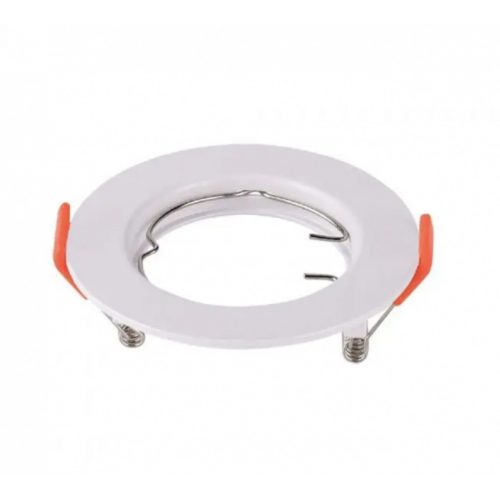 Beépíthető spot keret , lámpatest , GU10 , fehér , kerek , 2 db