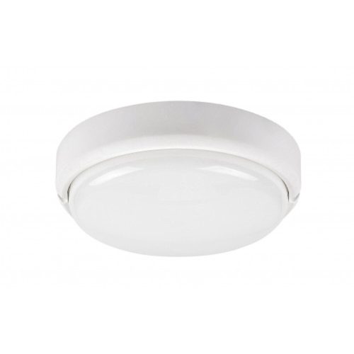 LED lámpatest , mennyezeti , 15W , kerek , természetes fehér , fehér , kültéri , IP54 , Rábalux , HORT