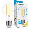 LED lámpa , égő , izzószálas hatás , filament  , E27 foglalat , A60  , 4,2 Watt , meleg fehér , Modee
