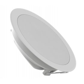   LED panel , mélysugárzó , 8W , süllyesztett , kerek , természetes fehér , IP40/IP20 , TOSHIBA , 5 év garancia