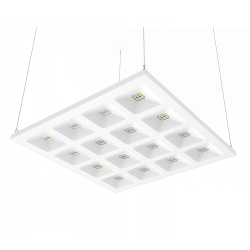 LED panel , 600 x 600 mm , 34-40 Watt , 4050-4760lm , 119 lm/W , természetes fehér , UGR<16 , TOSHIBA , 5 év garancia