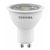 LED lámpa , égő , szpot ,  GU10 foglalat , 7 Watt , 38° , meleg fehér , TOSHIBA , 5 év garancia