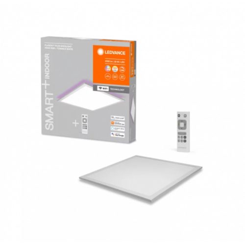 LED panel , backlight effect , 45 x 45 cm , 28W , RGB , CCT , dimmelhető , fehér , távirányítóval , LEDVANCE Smart+ WIFI , PLANON Plus
