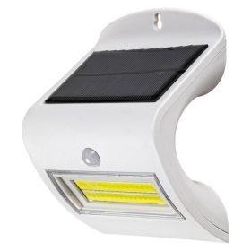   Led lámpatest , mozgásérzékelős , napelemes , oldalfali , 2 Watt  , természetes fehér , kültéri , antracit , IP44 , Rábalux , OPAVA