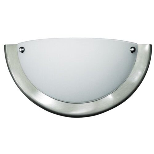 LED lámpa , fali , E27 , üveg , króm , 31 cm , 5 év garancia , Rábalux , UFO