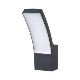  LED lámpa , oldalfali , 12W , meleg fehér , kültéri , antracitszürke , IP44 , 5 év garancia , Rábalux , PALANGA