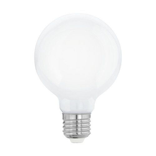 LED lámpa , égő , E27 , G80 , 7W , meleg fehér  , EGLO , 110038