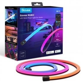   Gaming Asztal LED Világítás , RGB + IC (digitális) , 2m , Wi-Fi & Bluetooth , GOVEE