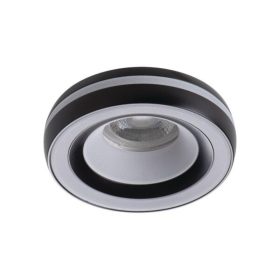   Dekorációs keret , spot keret , lámpatest , Gx5,3/GU10 , kerek , fekete , Kanlux , ELICEO DSO