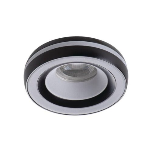 Dekorációs keret , spot keret , lámpatest , Gx5,3/GU10 , kerek , fekete , Kanlux , ELICEO DSO