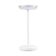 LED lámpa , asztali , hordozható , fehér , lekerekített , érintő kapcsoló , USB , dimmelhető , meleg fehér , IP44 , Kanlux , FLUXY