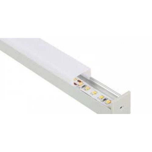 Műanyag végzáró Alumínium U profilhoz (teli) , DUBLO