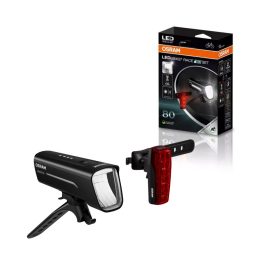   LED lámpa , lámpa szett , kerékpár lámpa , biciklilámpa , 2 db-os csomag , hideg fehér , USB , OSRAM LEDBL102