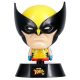 LED dekoráció , éjjeli lámpa , asztali lámpa , 3D hangulatvilágítás , X-Men Icons Wolverine , 11 cm  , 2db AAA , Marvel