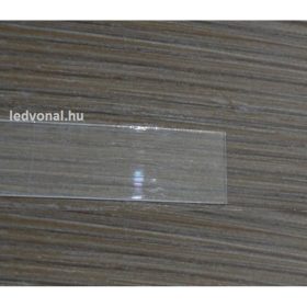 Aluminium profil víztiszta fedő 2 m , FLAT8