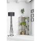 Opviq, 846STL2973, Skandináv állólámpa, 150 cm magas, barna és mustár, 100% fenyőfa keret, E27 aljzat, be-/kikapcsoló, stílusos és funkcionális világítás modern terekbe
