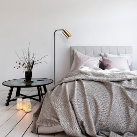   Opviq , 584TTM1517 , Emek - 4081 , Fekete Színű , Állólámpa , E27 Foglalattal