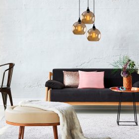   Opviq , 892OPV1899 , Gold - 021 , Arany 
Fekete Színű , Csillár , E27