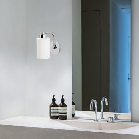   Opviq , 525NOR1175 , Balcova - N-340 , Ezüst Színű , Fali lámpa , E27