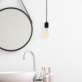   Opviq , 892OPV1806 , Kabluni - MR - 926 , Fekete Színű , Csillár , E27 Foglalattal