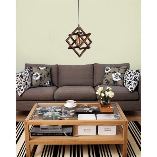 Opviq , 534LUN3121 , Berlin , Dió Színű , Csillár , E27 Foglalattal