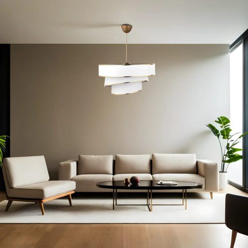 Opviq , 390FLH1693 , Couper - Gold , Arany Színű , Csillár , E27