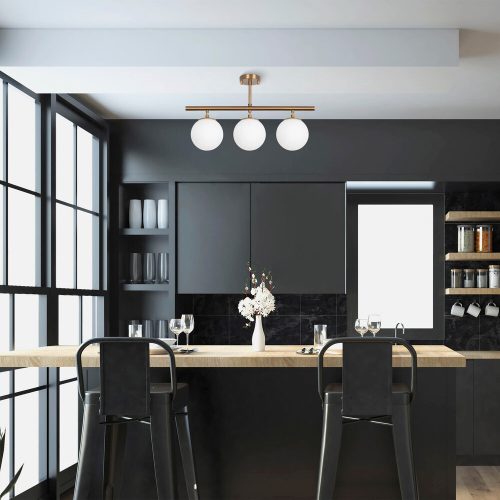 Opviq , 942FLG1113 , Atmaca - 10270 , Vintage Stílusú , Csillár , E27