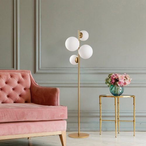 Opviq , 942FLG1522 , Fazli - 10523 , Arany Színű , Állólámpa