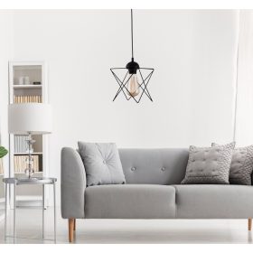   Opviq , 390FLH1585 , 205-P , Fekete Színű , Csillár , E27 Foglalattal