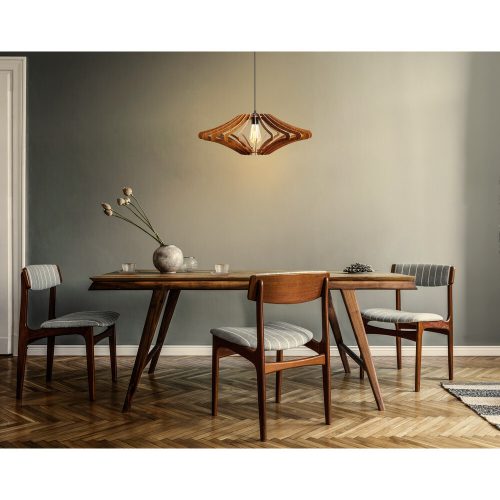 Opviq , 390FLH1561 , 171-T , Dió Színű , Csillár , E27