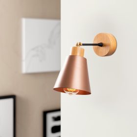   Opviq , 525NOR3130 , Manavgat - N-612 , Réz Színű , Fali lámpa , E27
