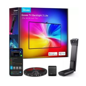  Digitális LED szalag szett kamerával , TV képernyő követő funkcióval , RGB + ICW (digitális) , 2.4m , GOVEE,  3 LITE