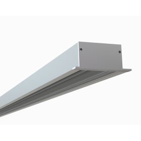   450 VL süllyesztett eloxált alumínium U-profil LED-szalaghoz 2m, SINK-PANO