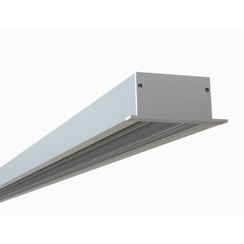 450 VL süllyesztett eloxált alumínium U-profil LED-szalaghoz 2m, SINK-PANO