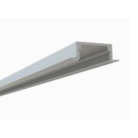   1972 VL Süllyesztett eloxált alumínium U profil LED szalaghoz 2m, MOSOGATÓ