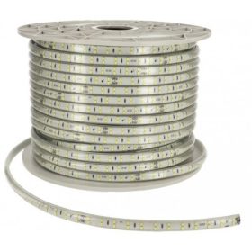   Led szalag , 220 Volt , 120 LED/m , 8 watt/m , természetes fehér , 119 lm/w , IP54 , Flex-Neon