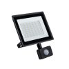 LED reflektor , 50 Watt , természetes fehér , mozgásérzékelős , IP65 , fekete , GRUN , Kanlux