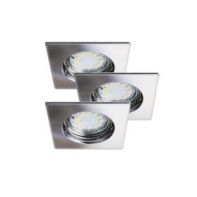   Rábalux , 1053 , Lite , Ráépíthető és Beépíthető lámpa , króm , IP44/ IP40 , GU10 , 3000K , 3W