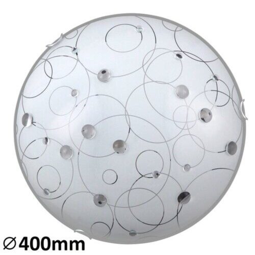 Rábalux , 1862 , Jolly , Mennyezeti lámpa , fehér mintás , IP20 , E27K