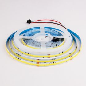   Digitális LED szalag , futófény , hideg fehér , 24V , COB , DOTLESS , 360 LED/m , 14 W/m , Miboxer , SPI1N01C