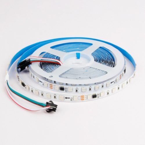 Digitális LED szalag , futófény , RGB , 24V , 60 LED/m , 5 W/m , Miboxer , SPI3N01N