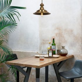   Elegáns vintage csillár, 39 cm átmérő, állítható magasság 115 cm | Fém ház, E27 Socket Max 40W | Tökéletes modern, glam, ipari és délnyugati dekorációhoz | IP20 besorolású, 90 cm kábelhossz