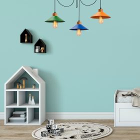   Modern csillár vastesttel és gyertyántalppal, 114 x 24 cm, Magasság: 100 cm | Állítható magasságú, 3 x E27 aljzat, IP20 | Stílusos világítás otthoni és irodai használatra, elegáns, újszerű design